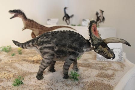 Dinosaurios, 21 géneros mexicanos, exposición en el Museo Casa de los Muñecos