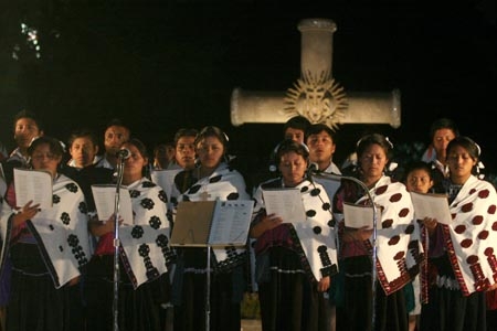Coro de Acteal se presentó en la Universidad Iberoamericana