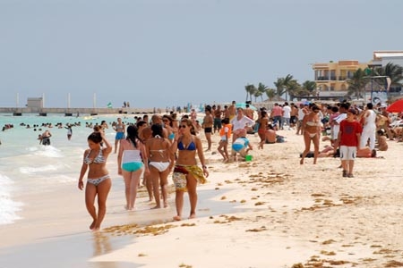 México, destino favorito de turistas de Rusia, Argentina y Brasil