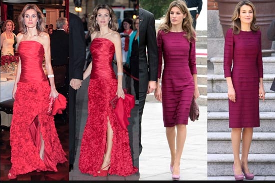 Letizia, vestidos repetidos criticados por la prensa