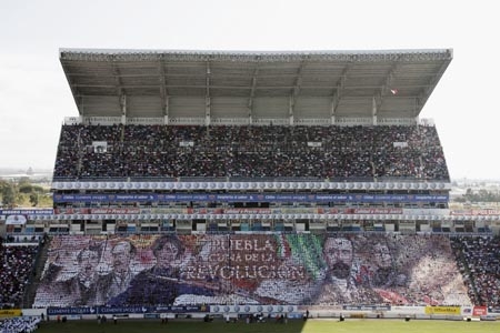 El festejo por el Centenario de la Revolución en Puebla