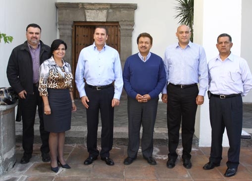 Moreno Valle se reunió con director general de la Conafor