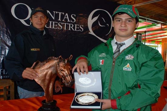 Diego Haghenbeck participará en campeonato de equitación en Estados Unidos