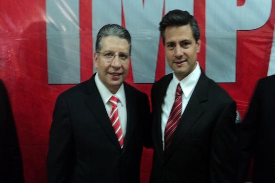 Enrique Doger, encuentro con Peña Nieto