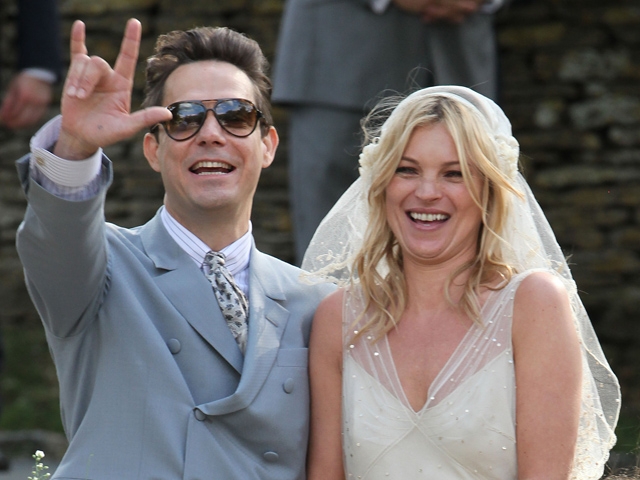 Kate Moss se casó con Jamie Hince