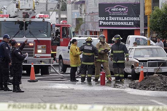 Se registró fuga de Maxi Gas en la 23 Sur