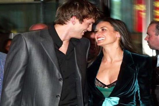Demi Moore engañó primero a Ashton Kutcher