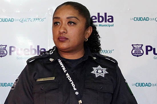 Directora de Tránsito de Puebla es reconocida como la mejor policía del año