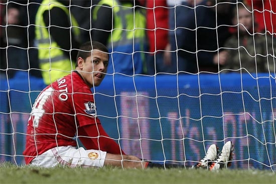 Chicharito se siente frustrado