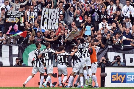 Juventus es bicampeón de la liga italiana