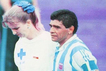 Maradona supo que la FIFA lo echaría del Mundial de 1994
