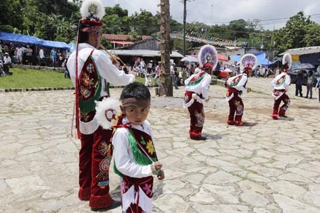 Zona Arqueológica de Yohualichan, sede del Encuentro Estatal de Voladores