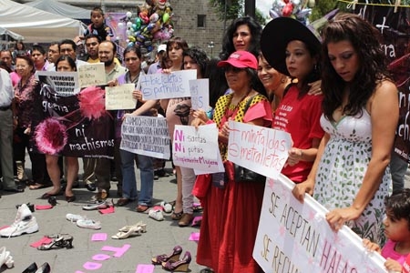 La Marcha de las Putas en Puebla