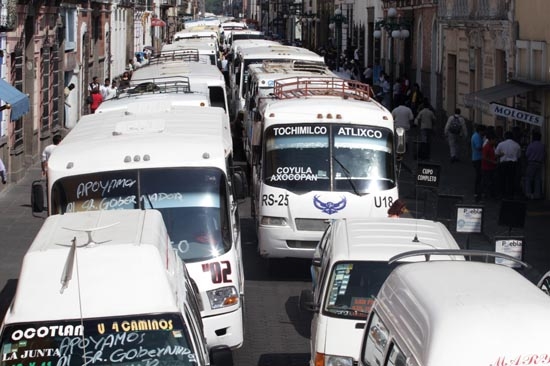 2,400 quejas contra transporte público en lo que va del sexenio