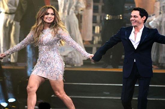 JLo y Marc Anthony nuevamente juntos
