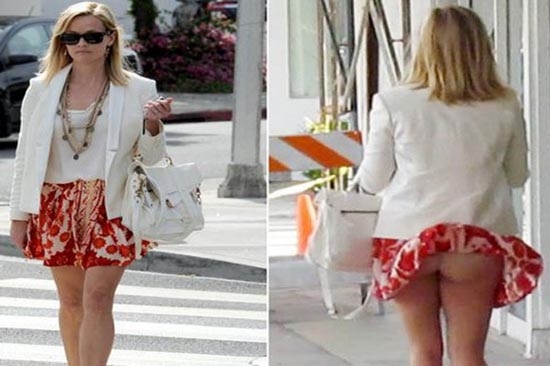 Reese Witherspoon y su trasero al aire