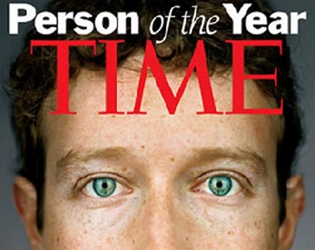 Creador de Facebook, hombre del año para Times