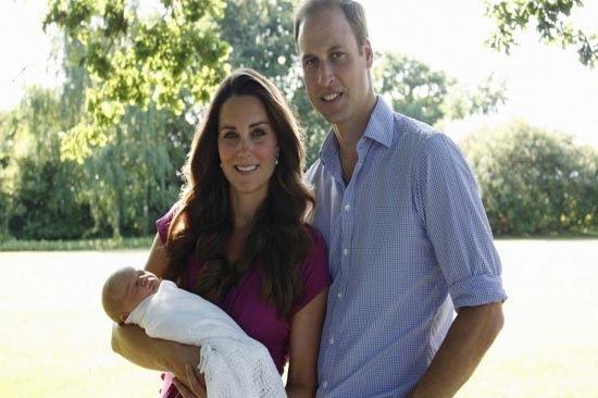 Kate y Guillermo se quejan del bebé real