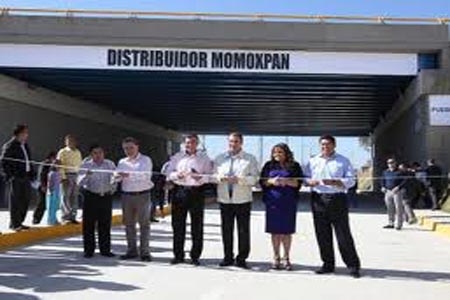 Moreno Valle inaugura el nuevo Distribuidor Vial Momoxpan