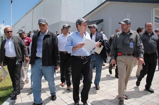 Fernando Manzanilla realizó recorrido por la Academia Ignacio Zaragoza