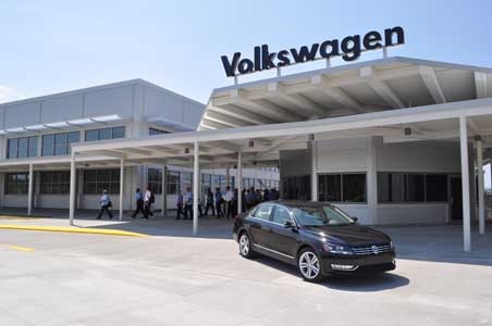 VW inauguró planta automotora en Estados Unidos