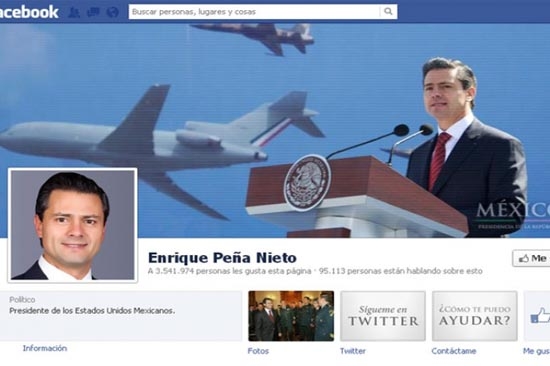EPN, el político más popular en Facebook; RMV el de más crecimiento