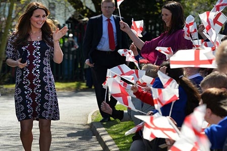 Kate Middleton presume embarazo