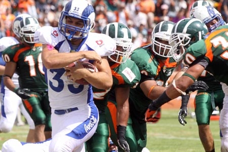UDLAP derrotó 27-21 a Borregos del Tec de Monterrey