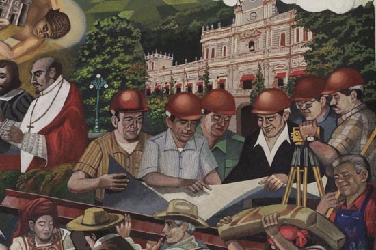 Mario Marín, borrarán al “góber precioso” del mural del ayuntamiento de Puebla