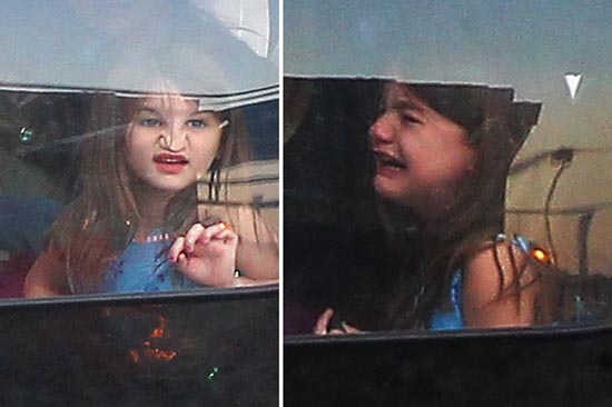 Suri Cruise y su berrinche