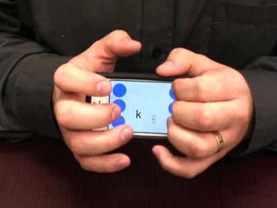 Braille touch, teclado para invidentes en smartphones