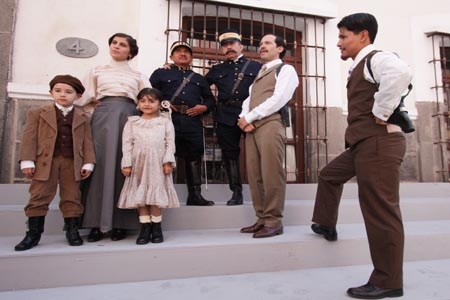 Televisa graba en Puebla la serie Revolución
