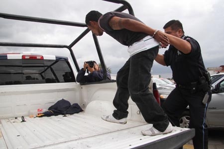 A tres días de haber salido del Cereso, sujeto atracó a empleado de gasolinera en Las Ánimas