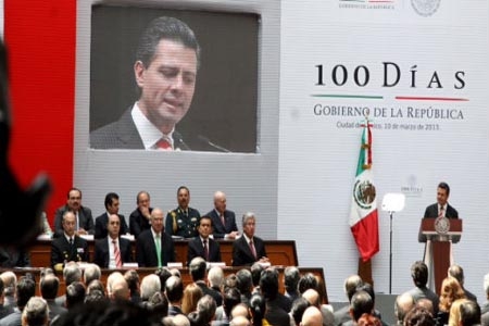 EPN rinde mini informe de los 100 días: “Transformo a México, no lo administro”