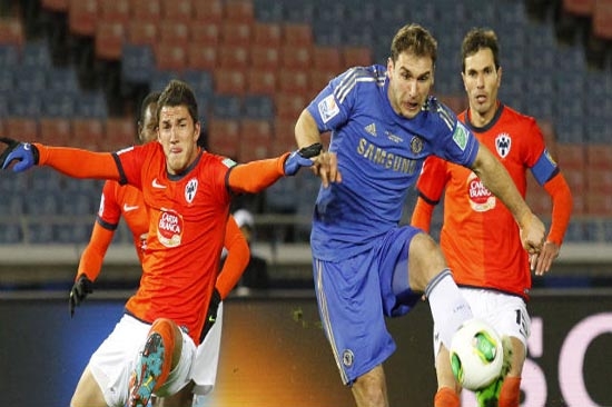 Monterrey cayó 1-3 ante Chelsea en el Mundial de Clubes 2012