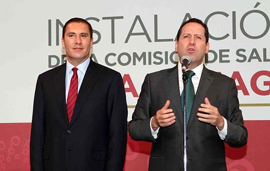 Eruviel Ávila y Mario López ofrecen apoyo a RMV como presidente de la Conago