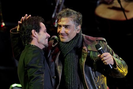 Alejandro Fernández y Marc Anthony, su mundo musical en Puebla