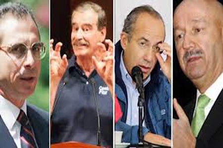 Sin sustento legal, pensiones vitalicias a ex presidentes de México