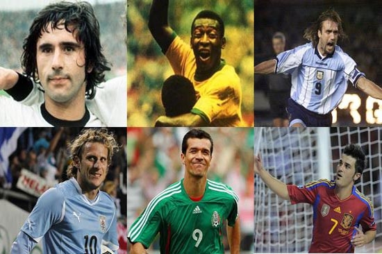 Máximos goleadores de las selecciones de futbol