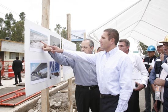 RMV supervisa avance del Viaducto Ignacio Zaragoza