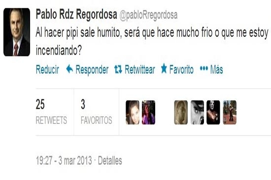 Pablo Rodríguez y su megaoso en Twitter