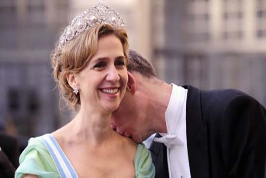 Hija del rey de España investigada por fraude fiscal