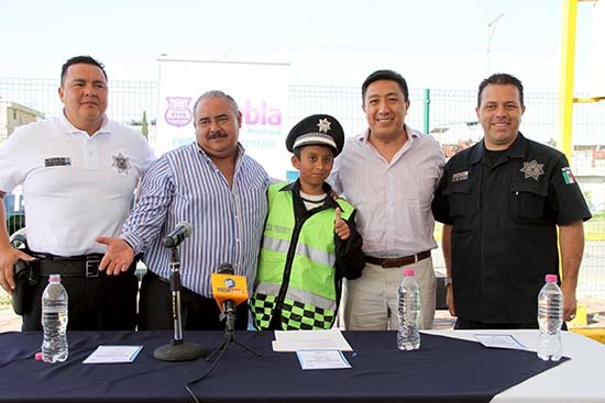 SSPTM clausura curso de verano de educación vial en Puebla