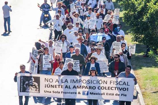 Con 100 mil firmas, listo el amparo colectivo contra IVA en la frontera