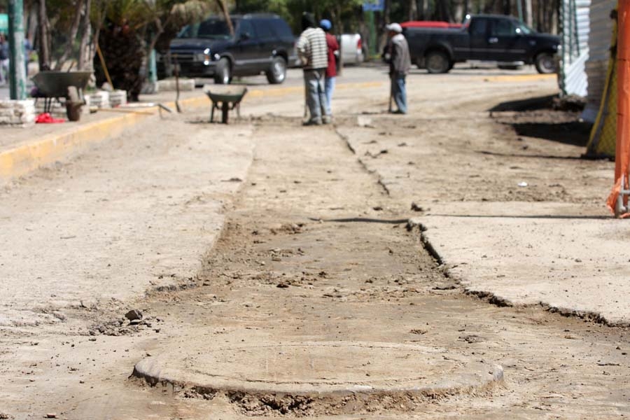 Obras complementarias del Centro Expositor, también retrasadas