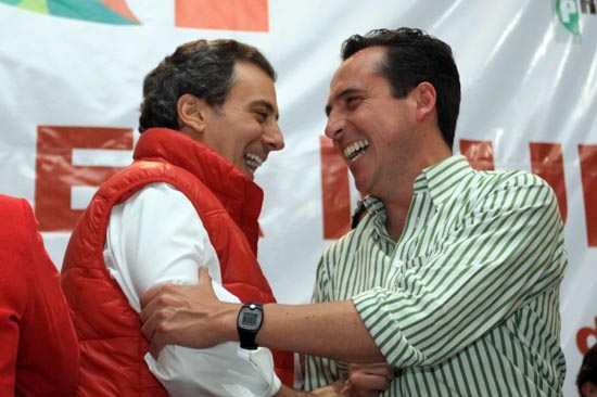 Pepe Chedraui arropado por comité municipal del PRI