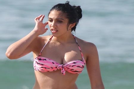 Hija de Madonna aparece en bikini