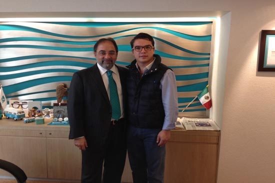 Gerardo Islas se reunió con el dirigente nacional de Nueva Alianza