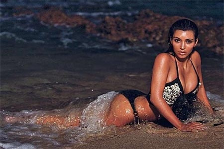 Kim Kardashian de visita en México