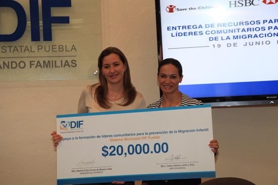 DIF Municipal recibió donativo para programa de prevención de la migración infantil